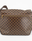 Louis Vuitton Damier Ebene Spencer Laptop Shoulder Bag 