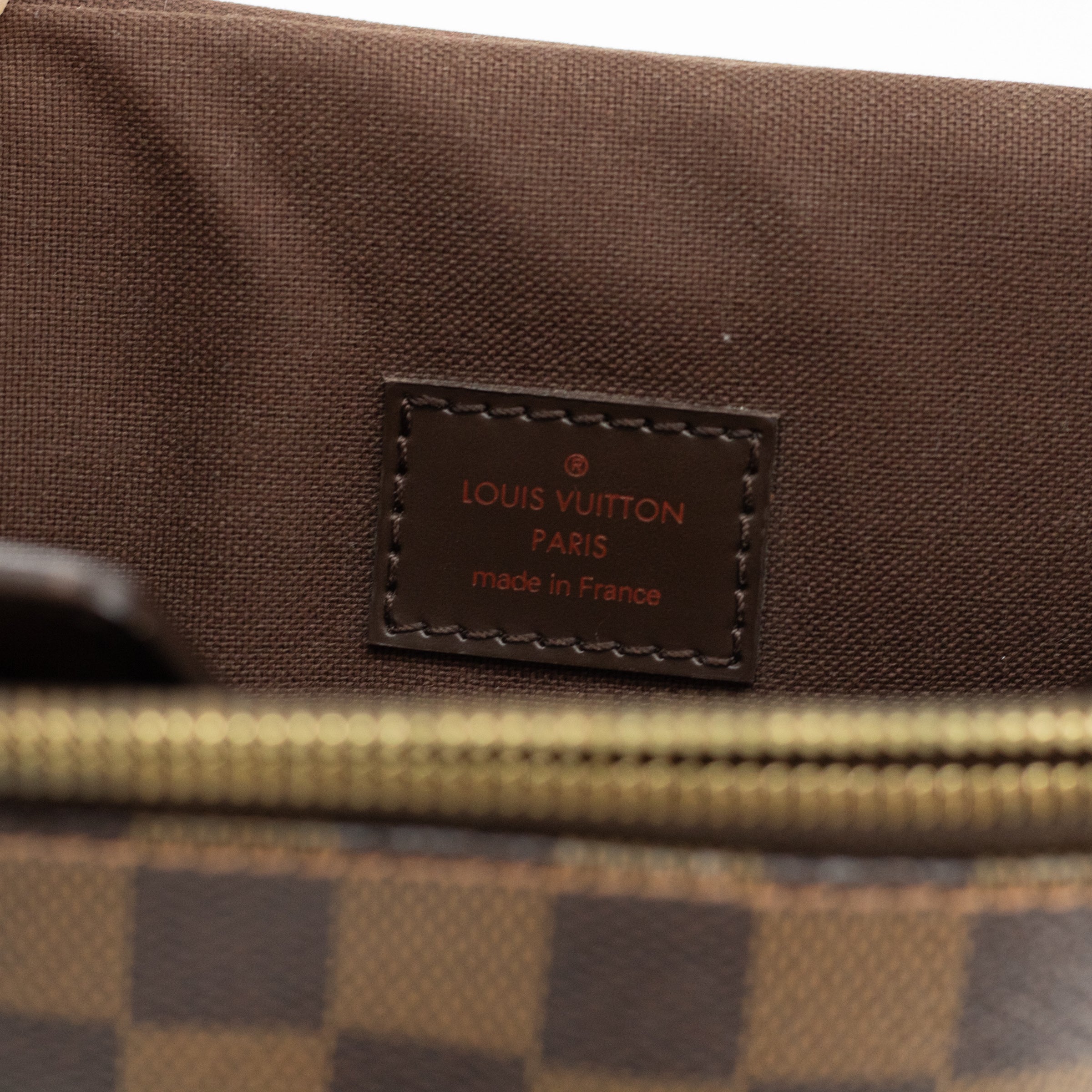 Louis Vuitton Damier Ebene Spencer Laptop Shoulder Bag 