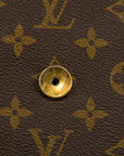 Louis Vuitton Monogram Canvas Brown Dame Clutch 