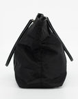 Prada Nylon Tessuto Black Tote Bag 