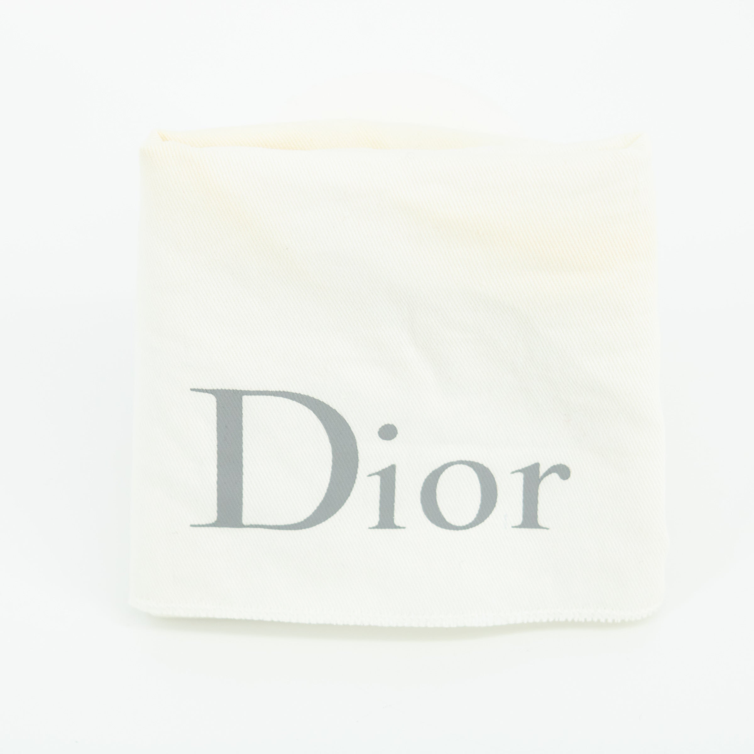 Christian Dior Beige Cannage Patent Leather Voyaguer Wallet / Clutch Bag 