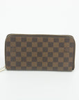 Louis Vuitton Damier Ebene Zippy Organizer Wallet  