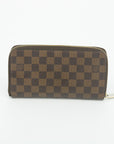 Louis Vuitton Damier Ebene Zippy Organizer Wallet  