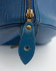 Louis Vuitton Blue Epi Speedy 25 Hand Bag  