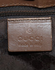 Gucci Brown Leather Tote Bag  