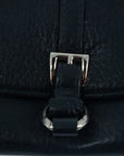 Prada Black Saffiano Leather Ribbon Long Wallet 