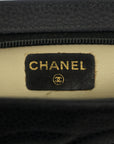 Chanel Coco Caviar Skin Black Mockup Pouch 