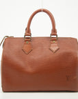 Louis Vuitton Brown Epi Speedy 25 Handbag -