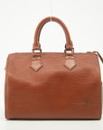 Louis Vuitton Brown Epi Speedy 25 Handbag -