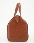 Louis Vuitton Brown Epi Speedy 25 Handbag -