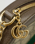 Gucci Brown Supreme GG Marmont Sherry Line Shoulder Bag  