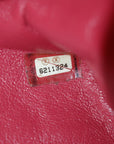 Chanel Caviar Skin Boston Pink Handbag Patent Handles 6 Series  