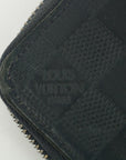 Louis Vuitton Black Damier Infini Vertical Zippy Wallet  