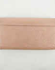 Louis Vuitton Pink Monogram Empreinte Portefeuille Sarah Wallet  