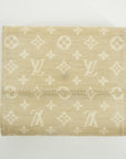 Louis Vuitton Beige Monogram Minilan Porte Monnaie Billet Credit Compact Wallet 