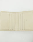 Louis Vuitton Beige Monogram Minilan Porte Monnaie Billet Credit Compact Wallet 