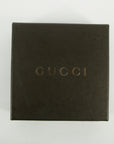 Gucci Brown GG Canvas x Leather Compact Wallet 