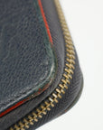 Louis Vuitton Dark Navy Monogram Empreinte Zippy Wallet 