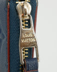 Louis Vuitton Navy Monogram Empreinte Zippy Coin Case  