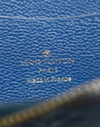 Louis Vuitton Navy Monogram Empreinte Zippy Coin Case  