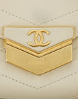 Chanel V-Stitched Single Flap Shoulder Bag 26 Series  