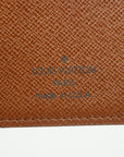 Louis Vuitton Monogram Canvas Kisslock Wallet Brown 