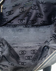 Chanel Wild Stitch CC Coco Mark Black Quilted Hand Bag  