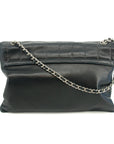 Chanel Chocolate Bar Flap Mademoiselle Black Shoulder Bag 6 Series 