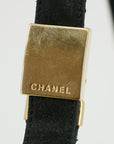 Chanel Chocolate Bar Lambskin CC Shoulder Bag 8 Series 