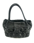 Chanel Black Calfskin Sloane Square Tote 3D Quilted Tote Bag  