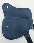 Christian Dior Grained Calfskin Saddle Messenger Bag 