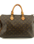 Louis Vuitton Monogram Canvas Speedy 35 Handbag 