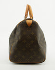 Louis Vuitton Monogram Canvas Speedy 35 Handbag 