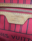 Louis Vuitton Monogram Canvas Neverfull MM w/ Red Interior