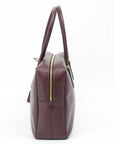 Prada Galleria Saffiano Lux Bowler Bag Purple Handbag