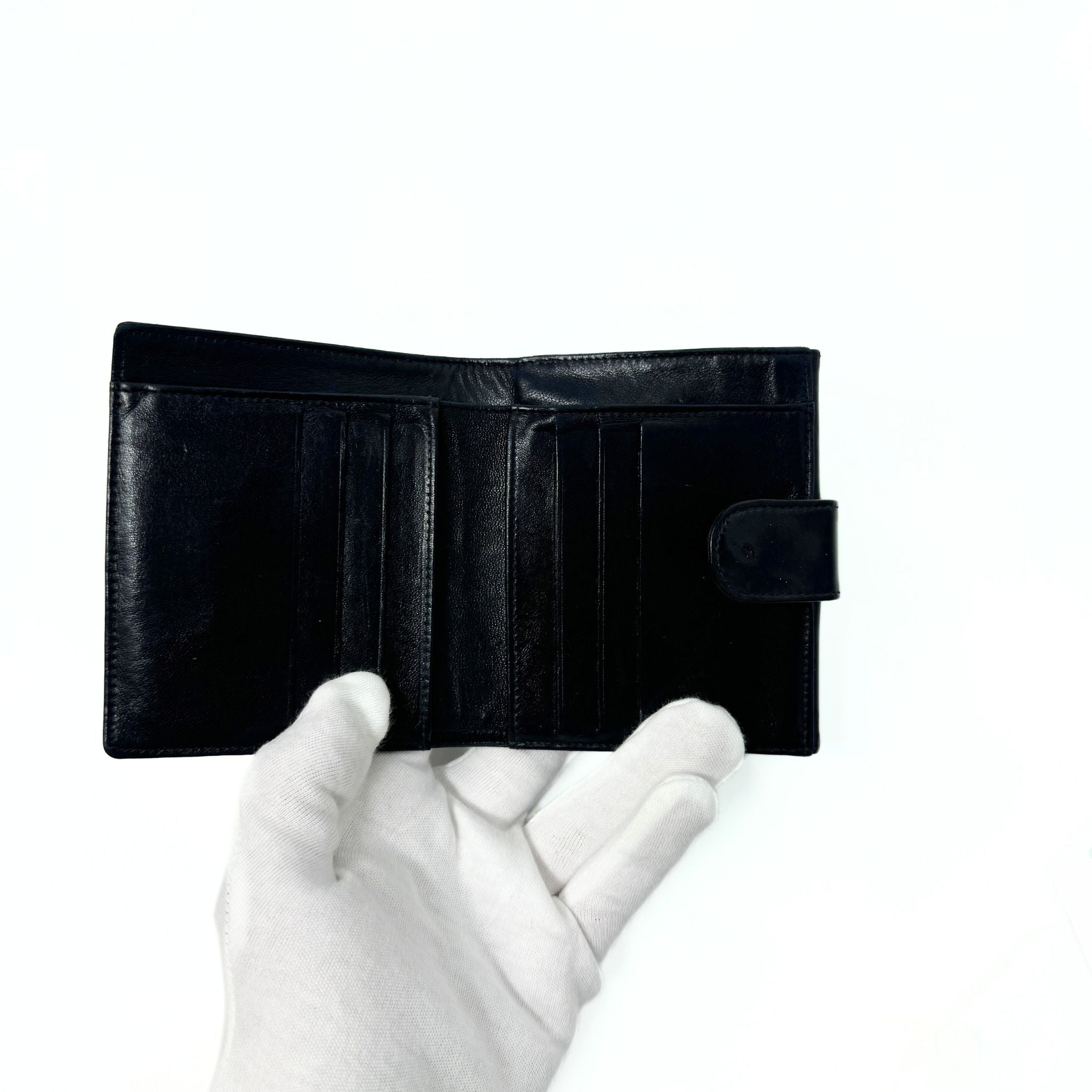 Chanel Patent Bifold Wallet