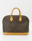 Louis Vuitton Monogram Canvas Brown Alma