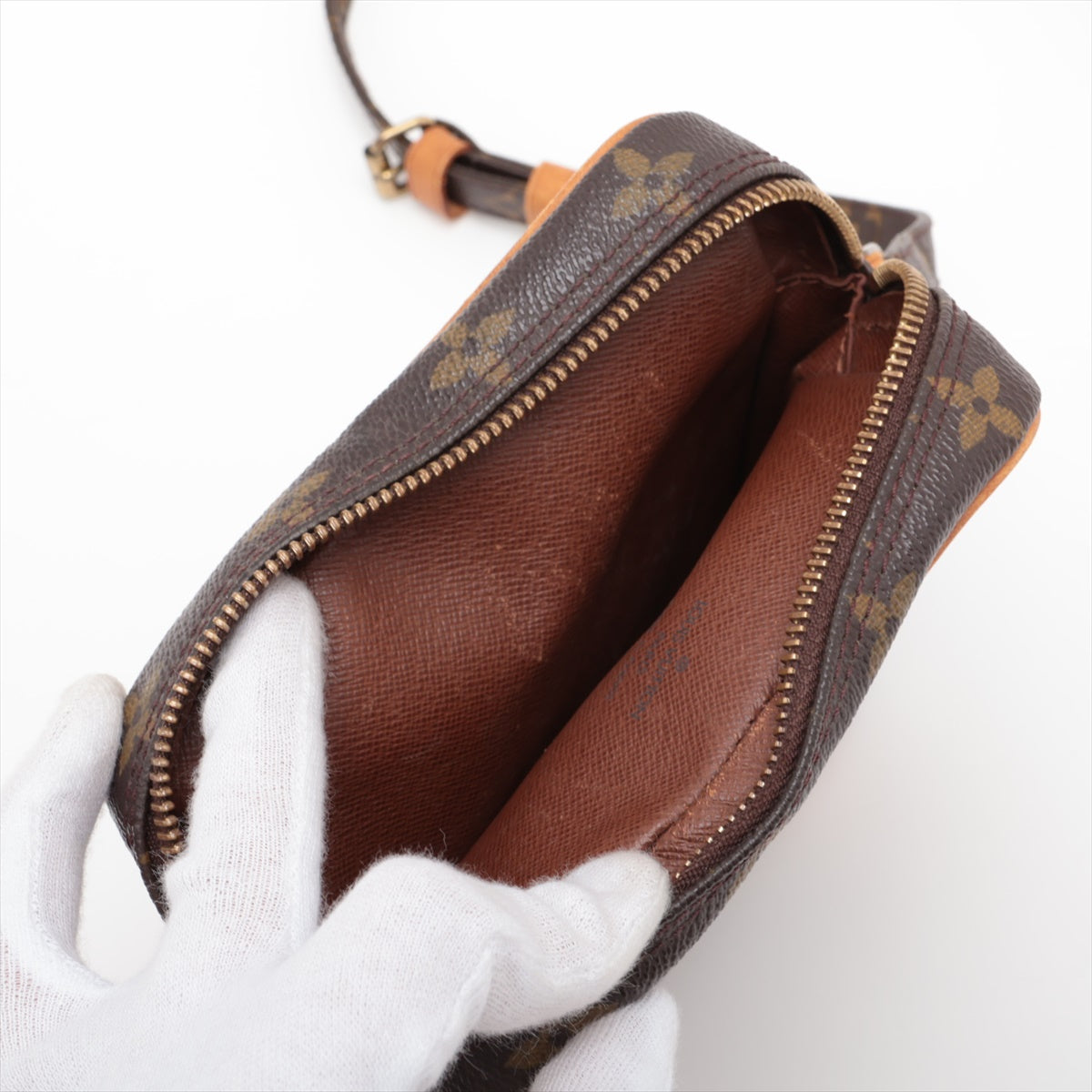 Louis Vuitton Monogram Danube Brown Crossbody Bag