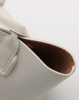 Bottega Veneta Small Basket Shoulder Bag White