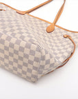 Louis Vuitton Damier Azur Neverfull MM Tote Bag