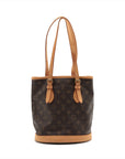 Louis Vuitton Monogram Bucket PM Brown Shoulder Bag