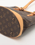 Louis Vuitton Monogram Bucket PM Brown Shoulder Bag