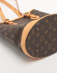 Louis Vuitton Monogram Bucket PM Brown Shoulder Bag