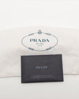 Prada Saffiano Lux Small White Galleria Double Zip Tote Bag 