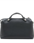 Fendi By The Way Mini Leather 2 Way Handbag Black 8BL124  