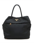 Prada Tessuto Nylon 2 Way Tote Bag Black