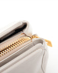 Prada Saffiano Lux Leather Hand bag Ivory