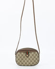 Gucci Brown Coated Canvas/Leather Supreme Ophidia Crossbody