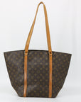 Louis Vuitton Brown Monogram Canvas Sac Shopping Tote 48 Tote Bag