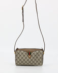 Gucci Brown Canvas GG Supreme Sherry Shoulder Bag